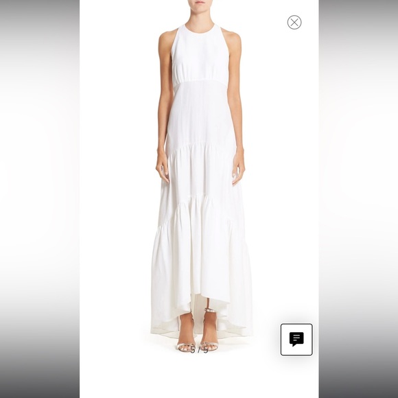 L'AGENCE Talia' Racerback Maxi Dress - Picture 2 of 9